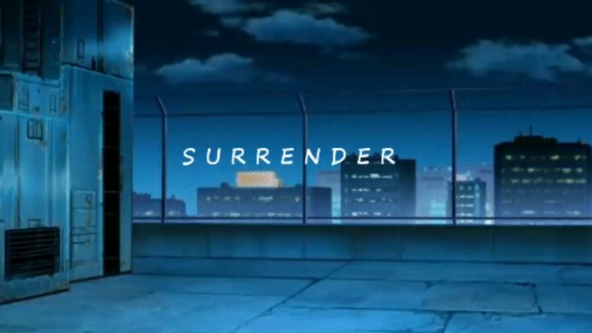 Крыша многоэтажки ночью фон аниме