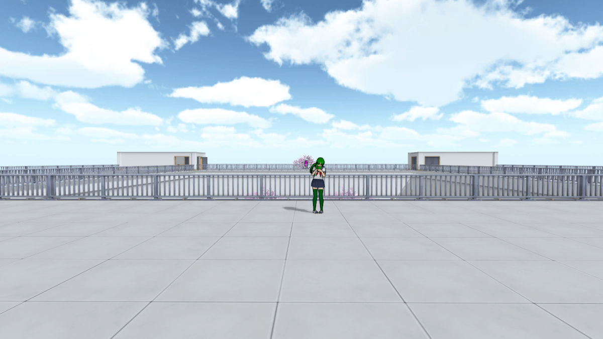 Фон крыши для гача ночью