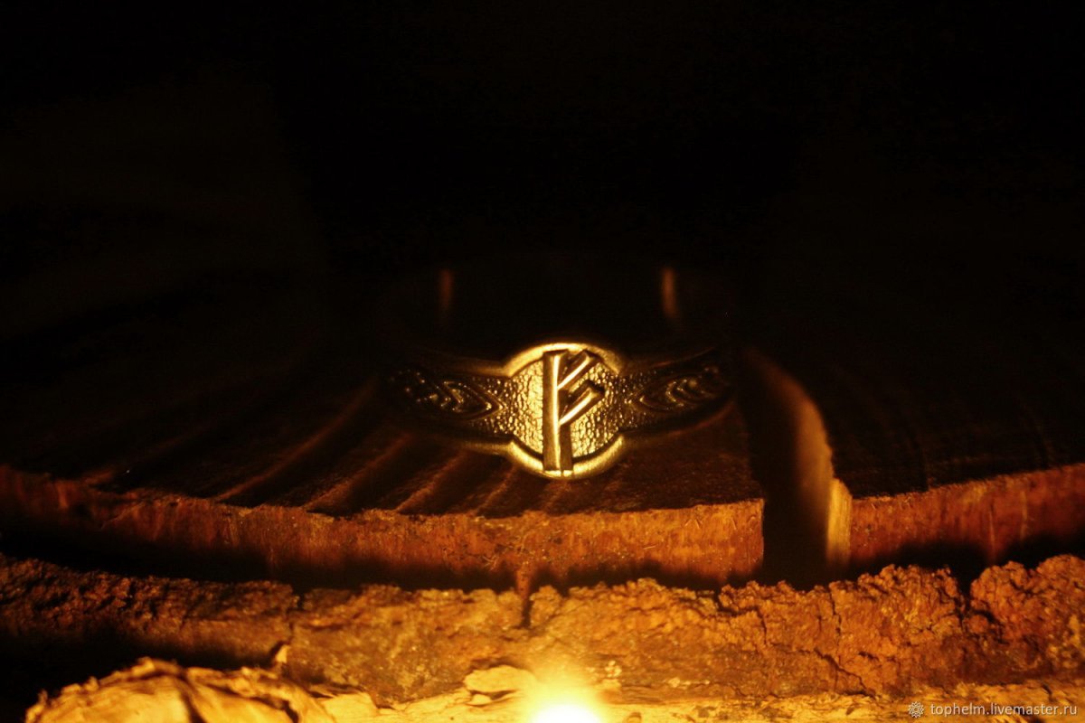 Руна Феху фото