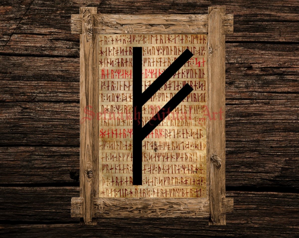 Руна Феху карты