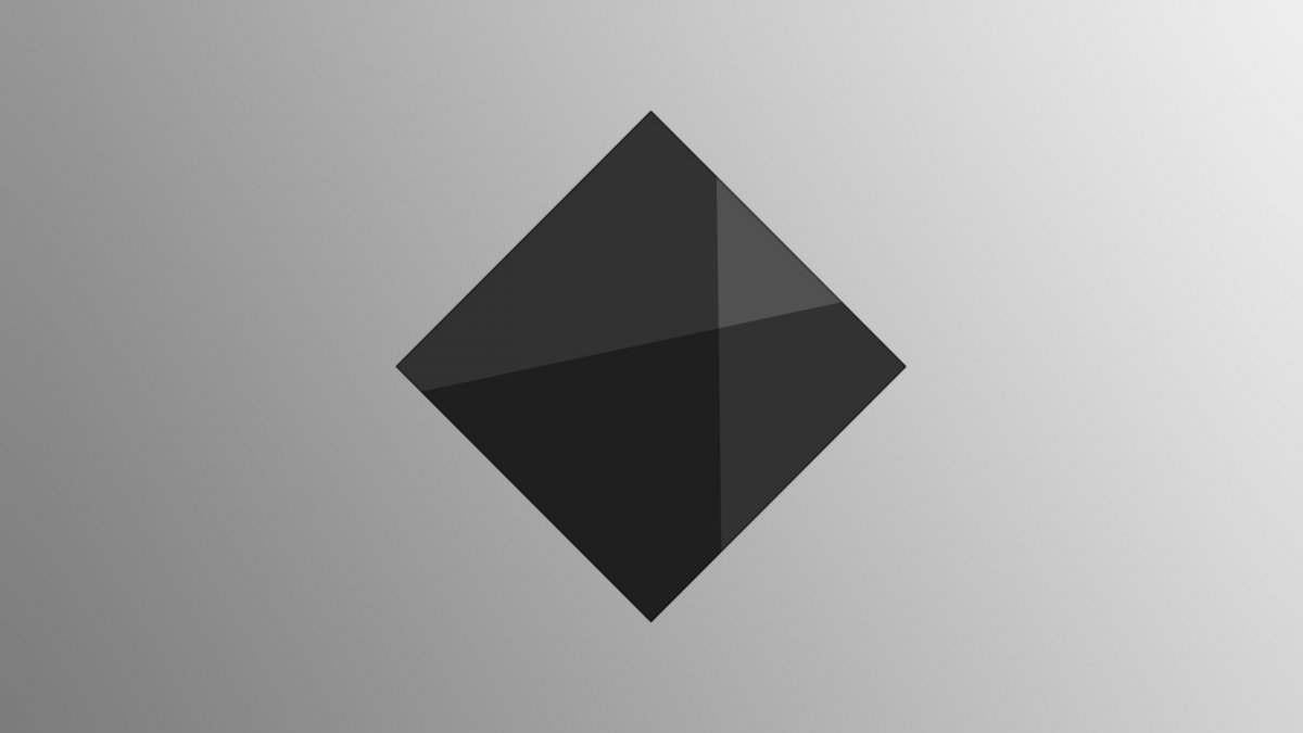 Геометрические фигуры на черном фоне