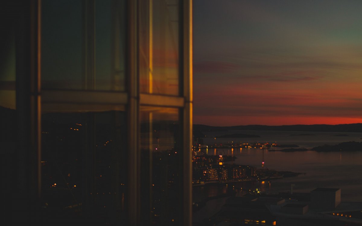 Панельки ночью