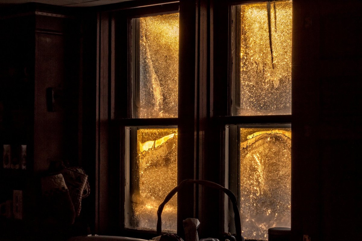 Ночное окно Эстетика