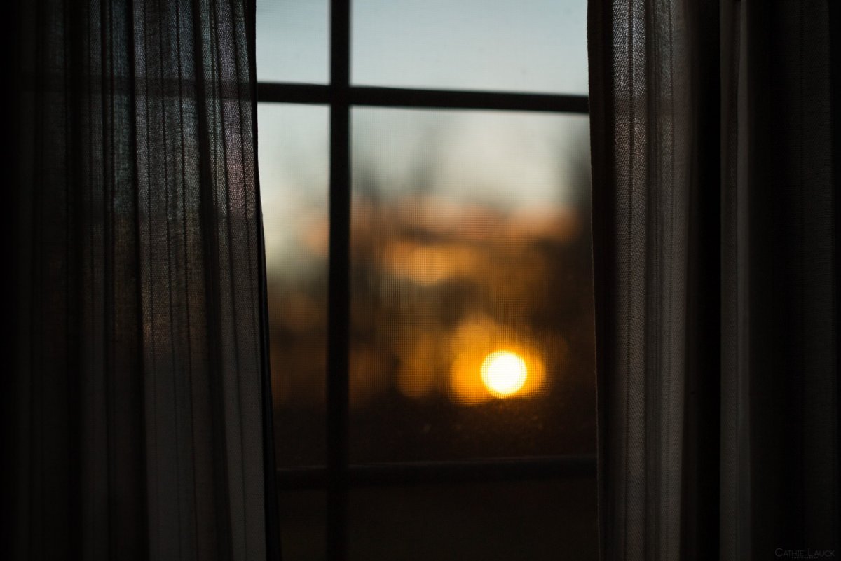 Лунный свет в окне