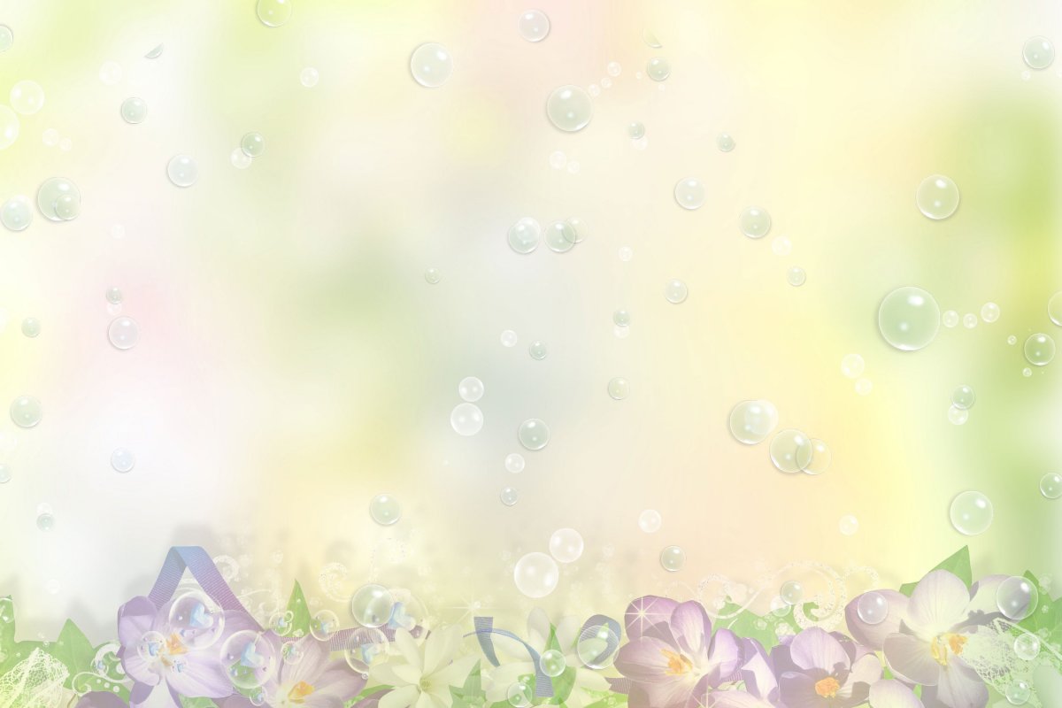 Весенний фон для презентации