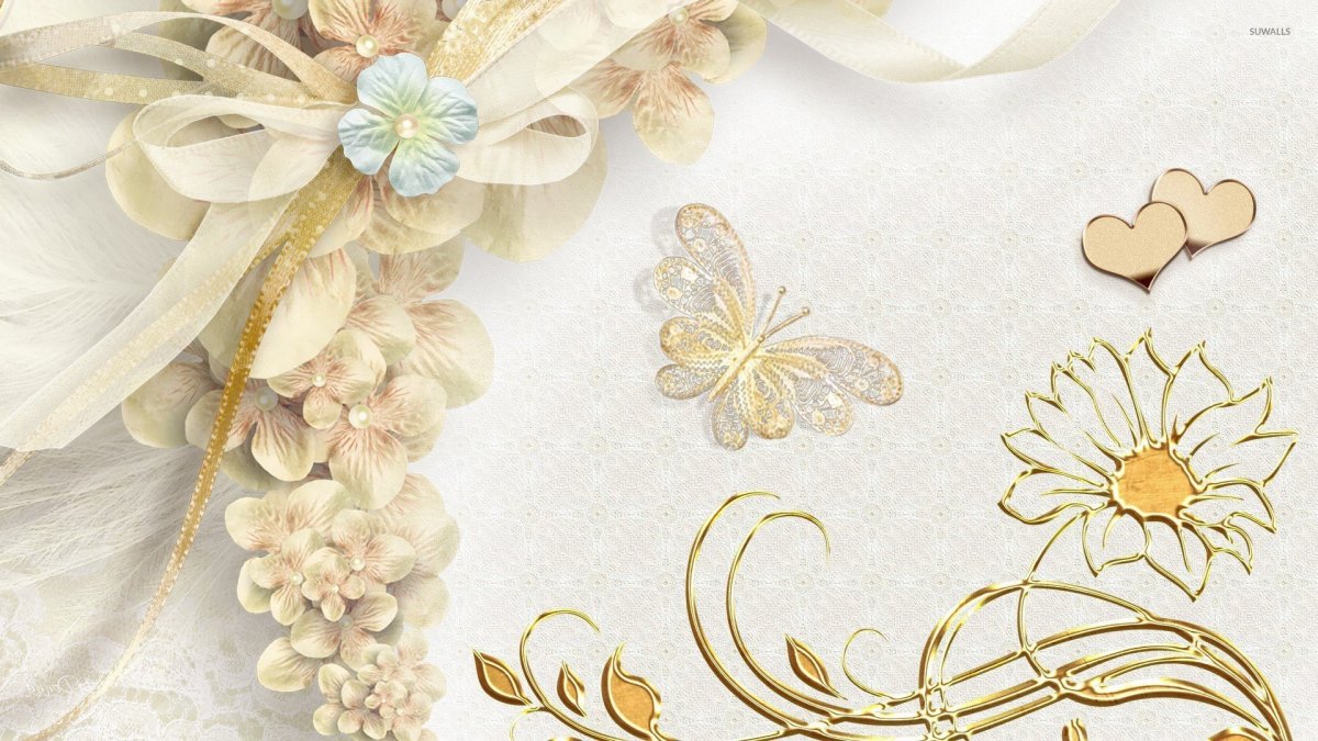 Свадебный фон для текста