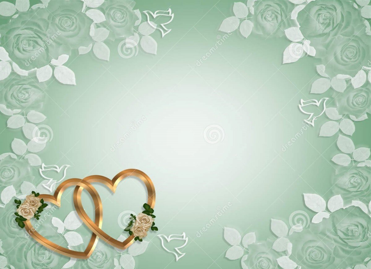 Свадебный фон для презентации