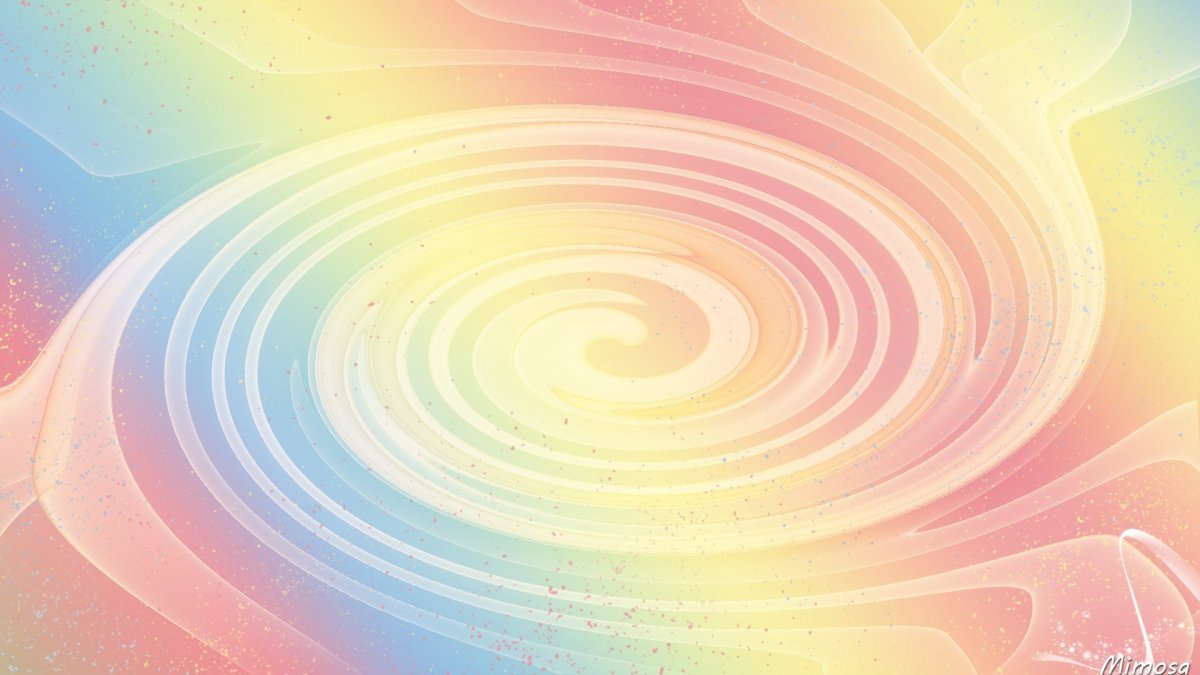 Фон Радужный нежный