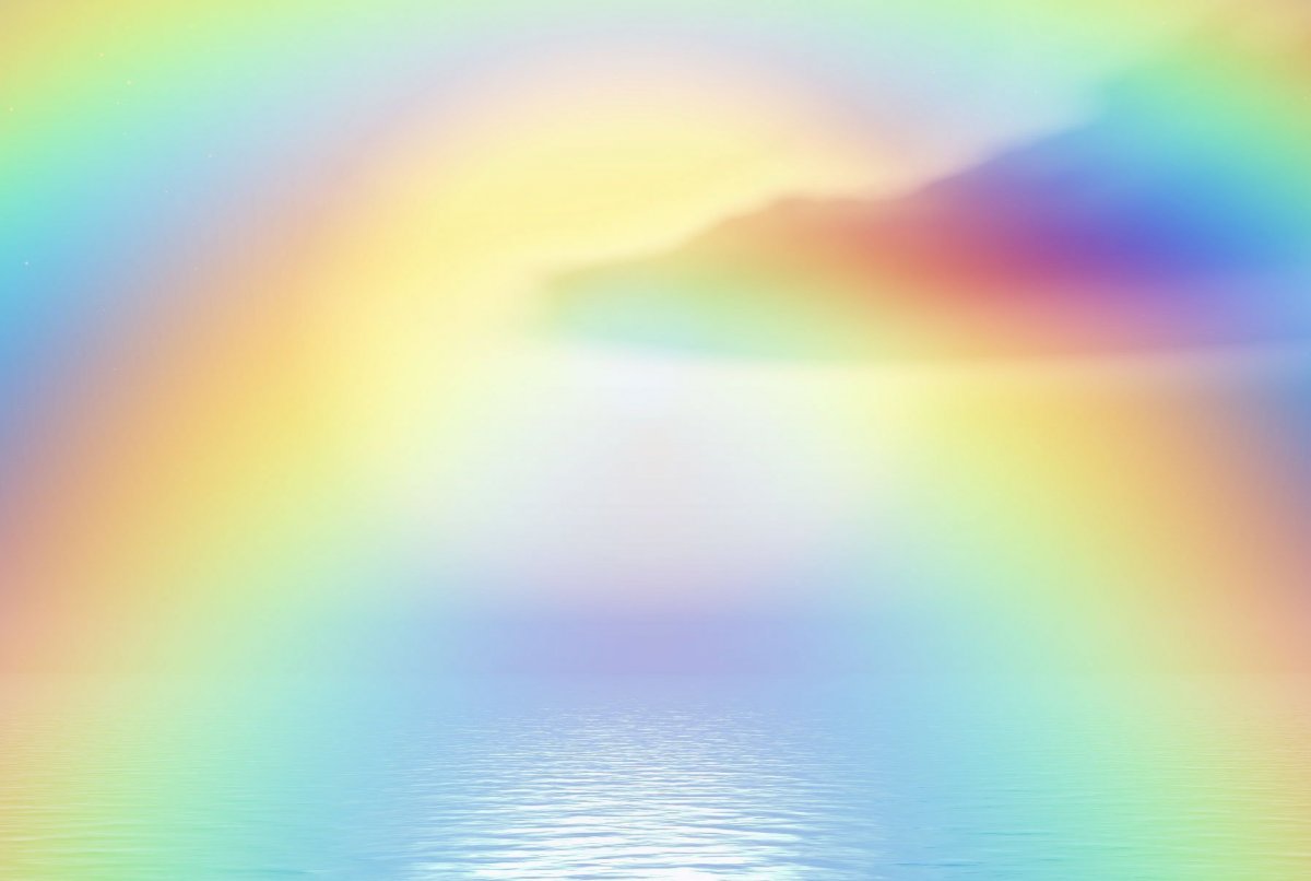 Радужный фон