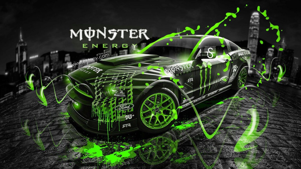 Monster Energy нашивка