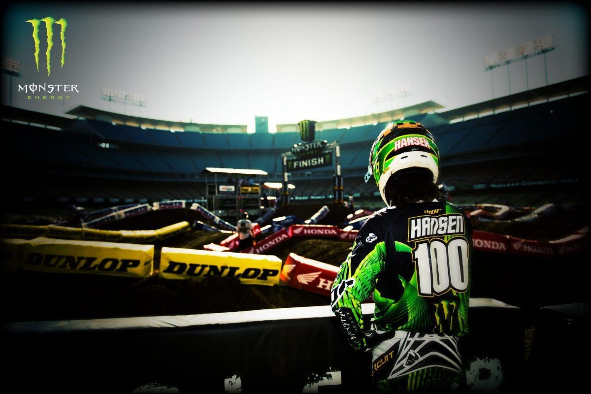 Monster Energy Supercross кепка