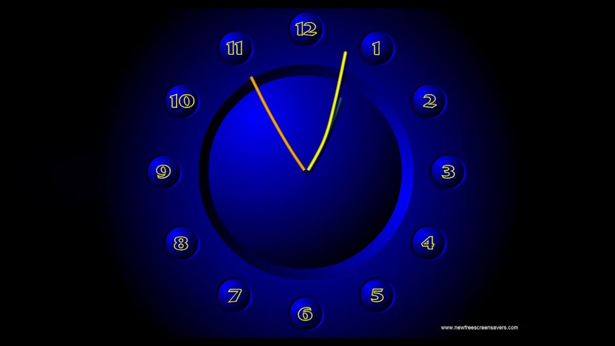 Разбитые электронные часы