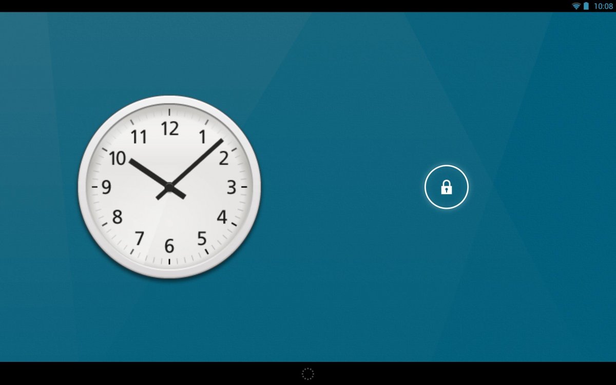 Скринсейвер часы