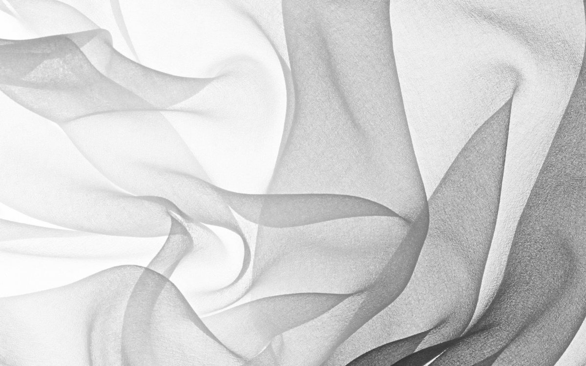 Вуаль ткань белая