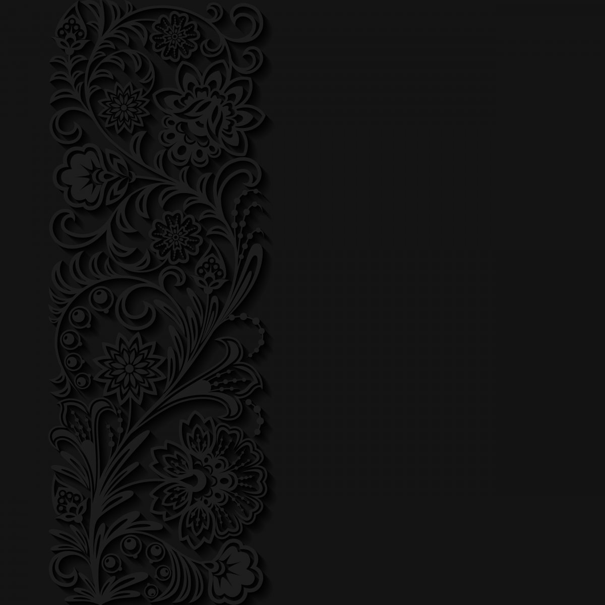 Обои вертикальные темные