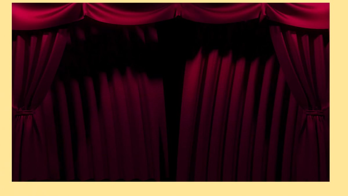 Занавес открывается