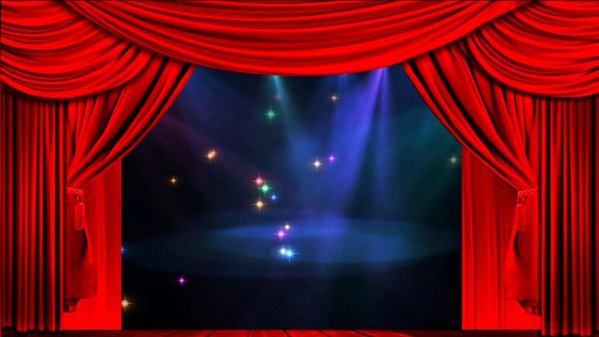 Театральный фон