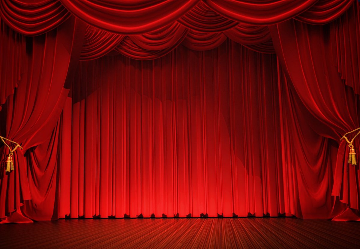 Занавес в театре