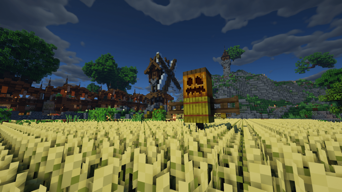 Майнкрафт фон