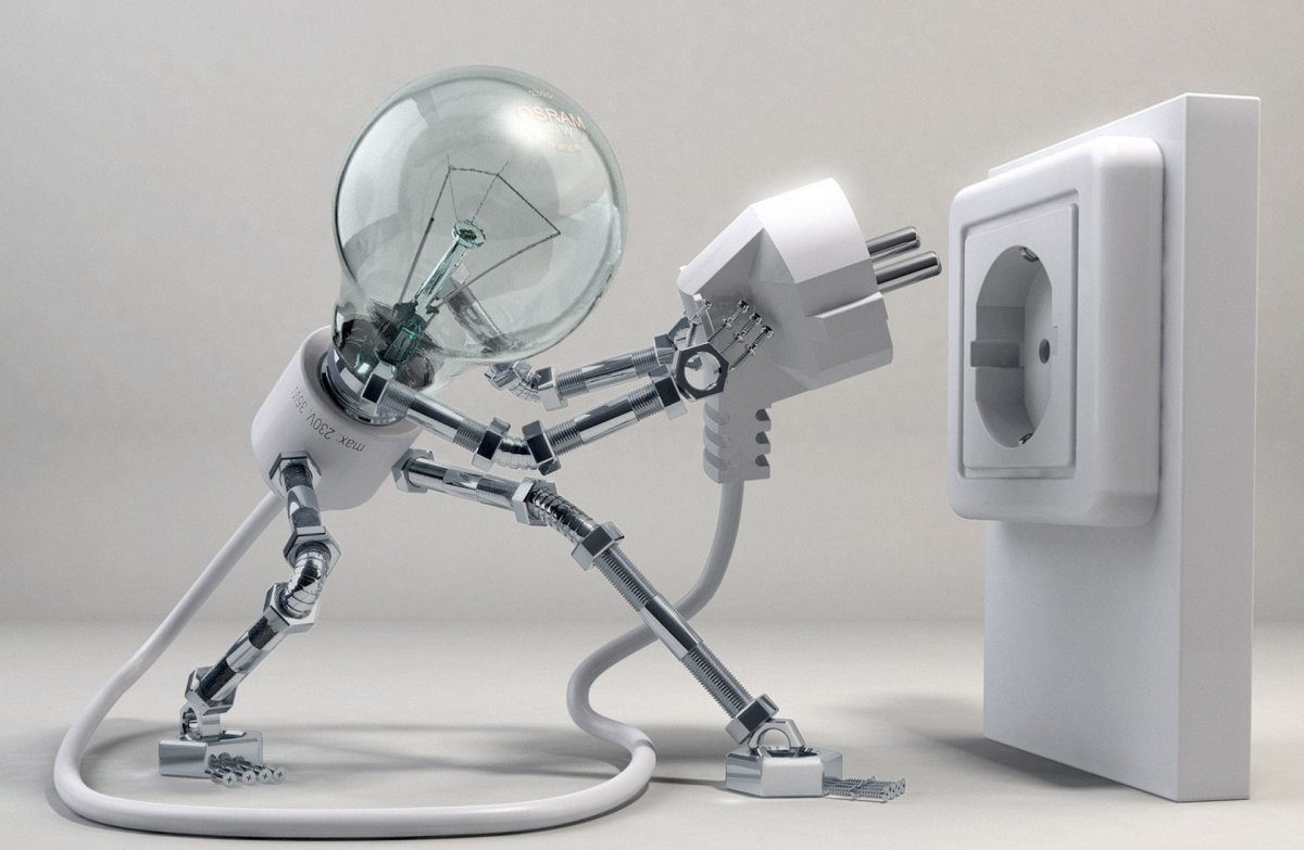 Искра между проводами