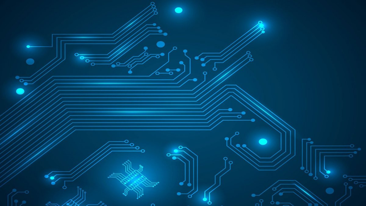 Лампочка на черном фоне