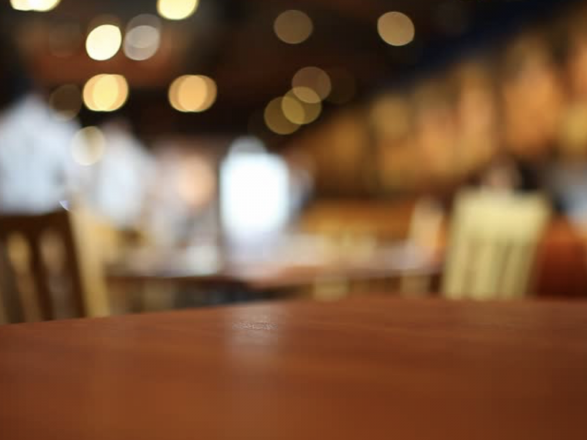 Задний фон кафе