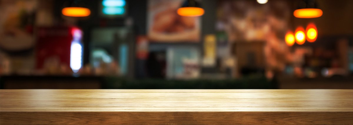 Фон ресторан блюр