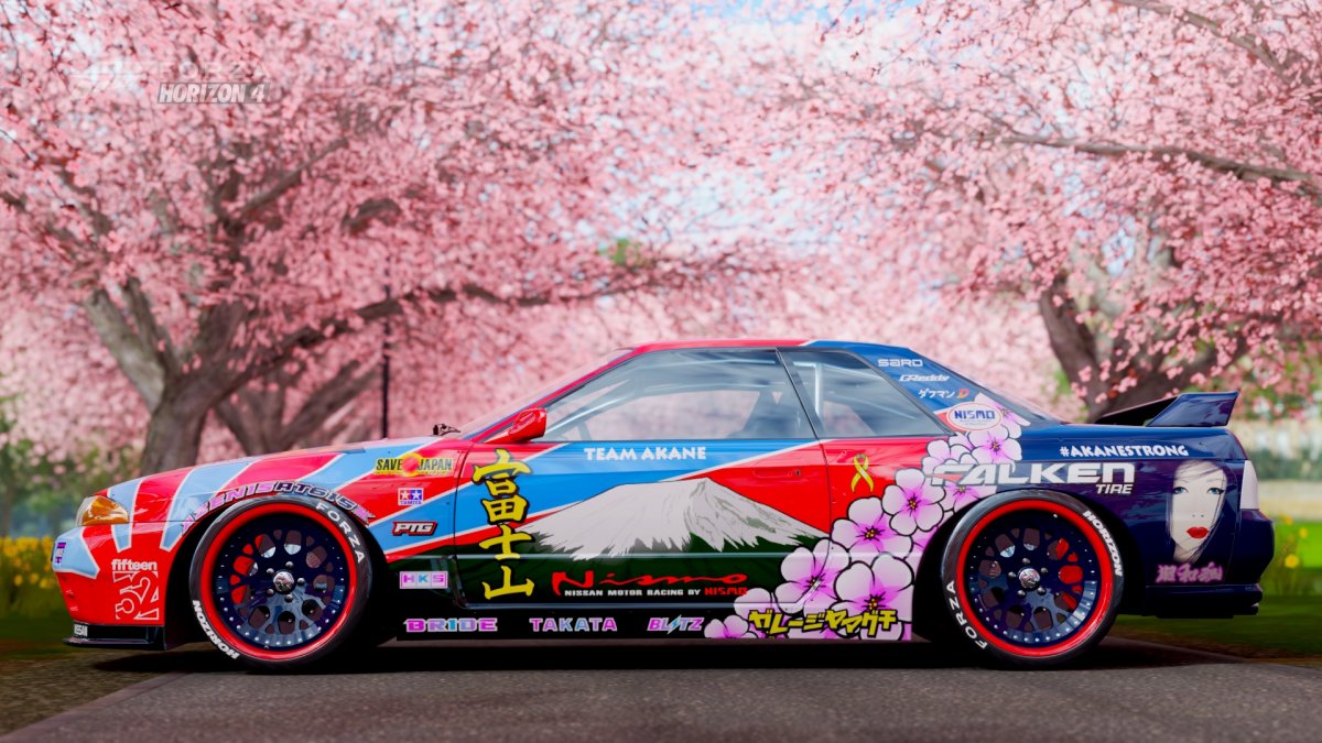 Обои машины Ниссан аниме