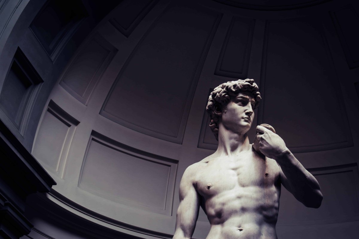 Давид Микеланджело голова