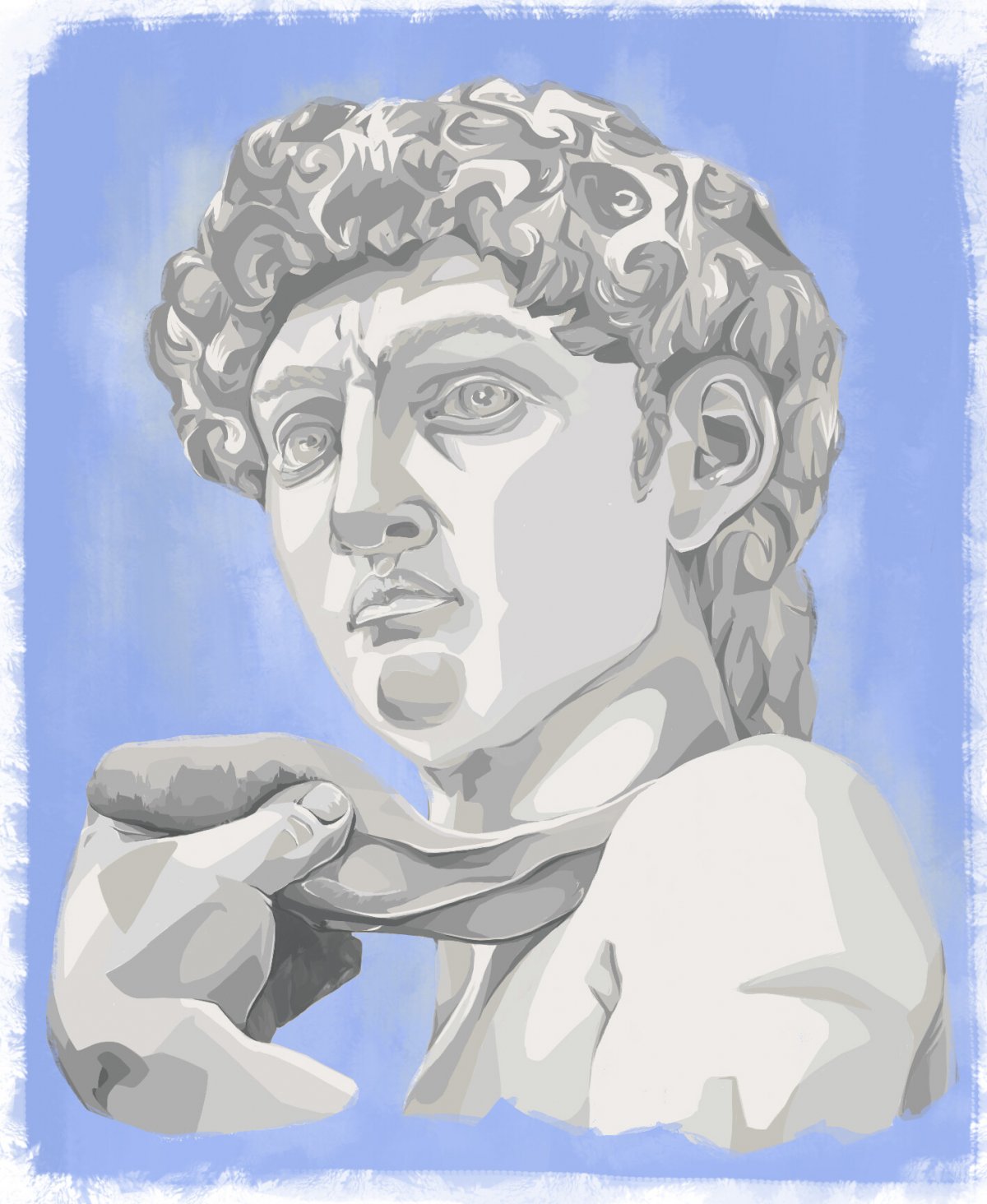 Античная скульптура Давид