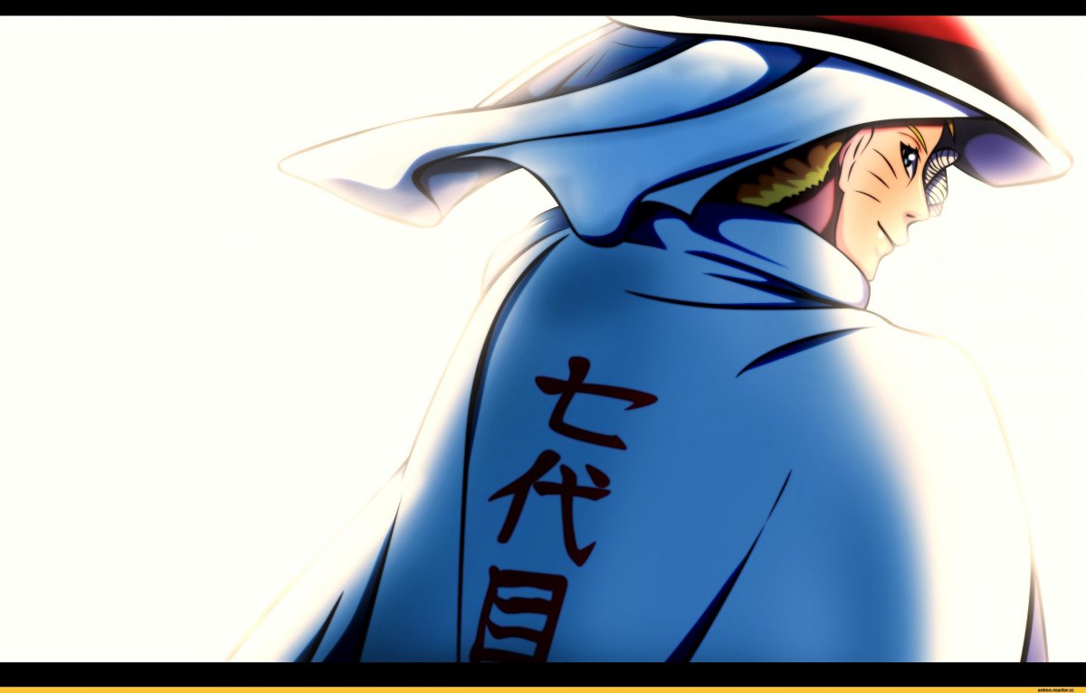 Аниме обои за стеклом Наруто