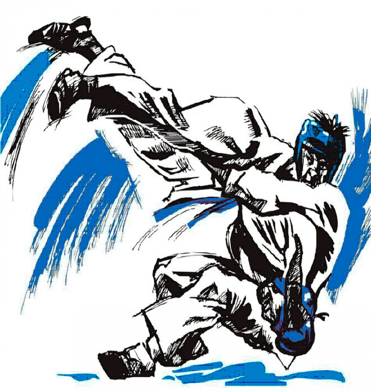 Лёгкий рисунок рукопашника