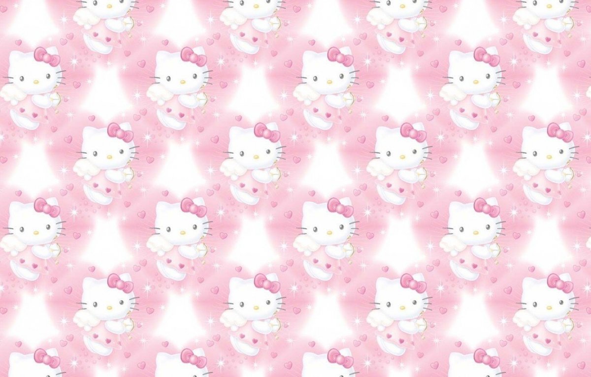 Фон Хелло Китти