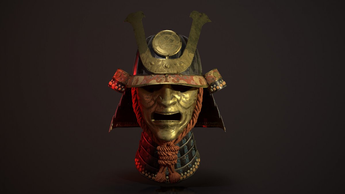 Японский демон Ханья лого