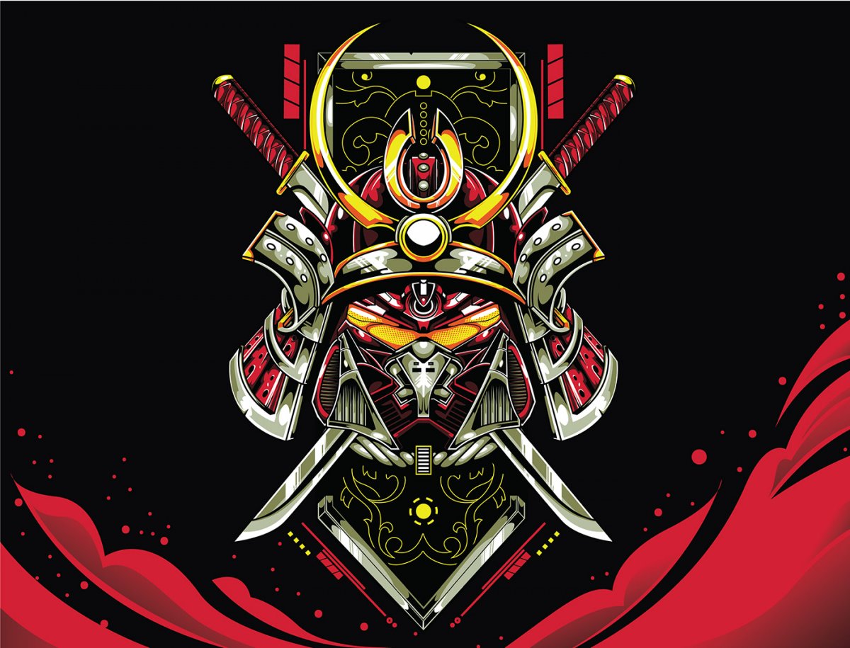 Самурай Скиф шлем