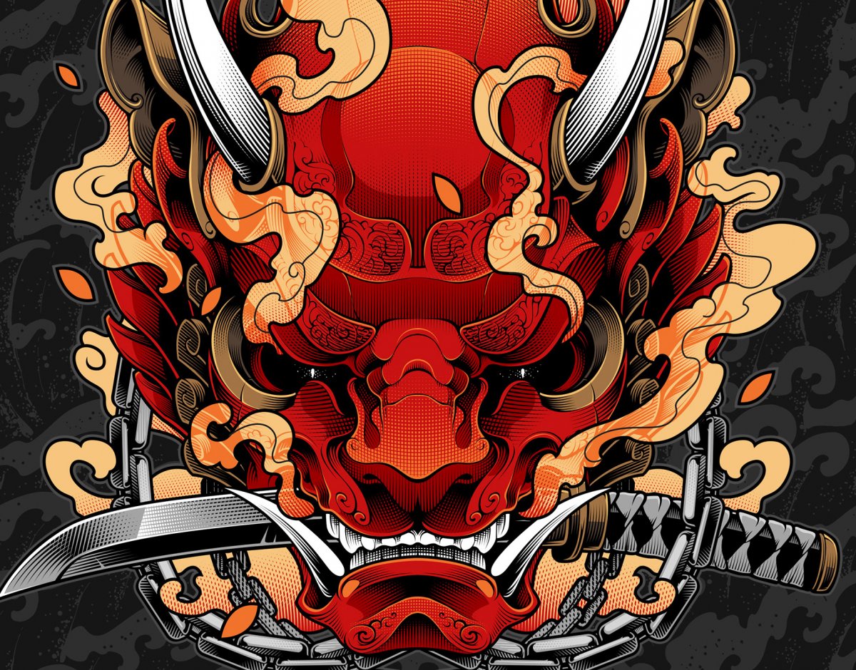 Самурайские принты