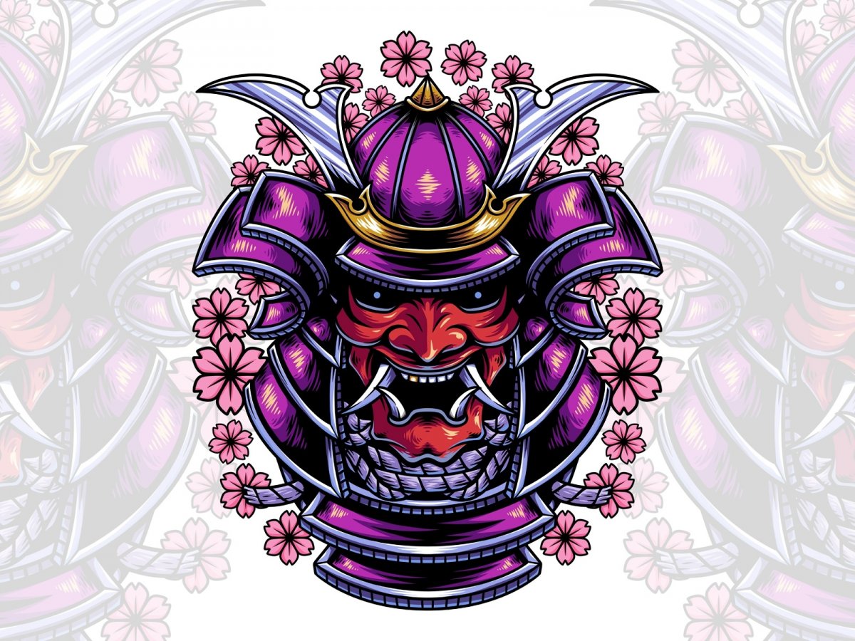 Самурай маска Бусидо