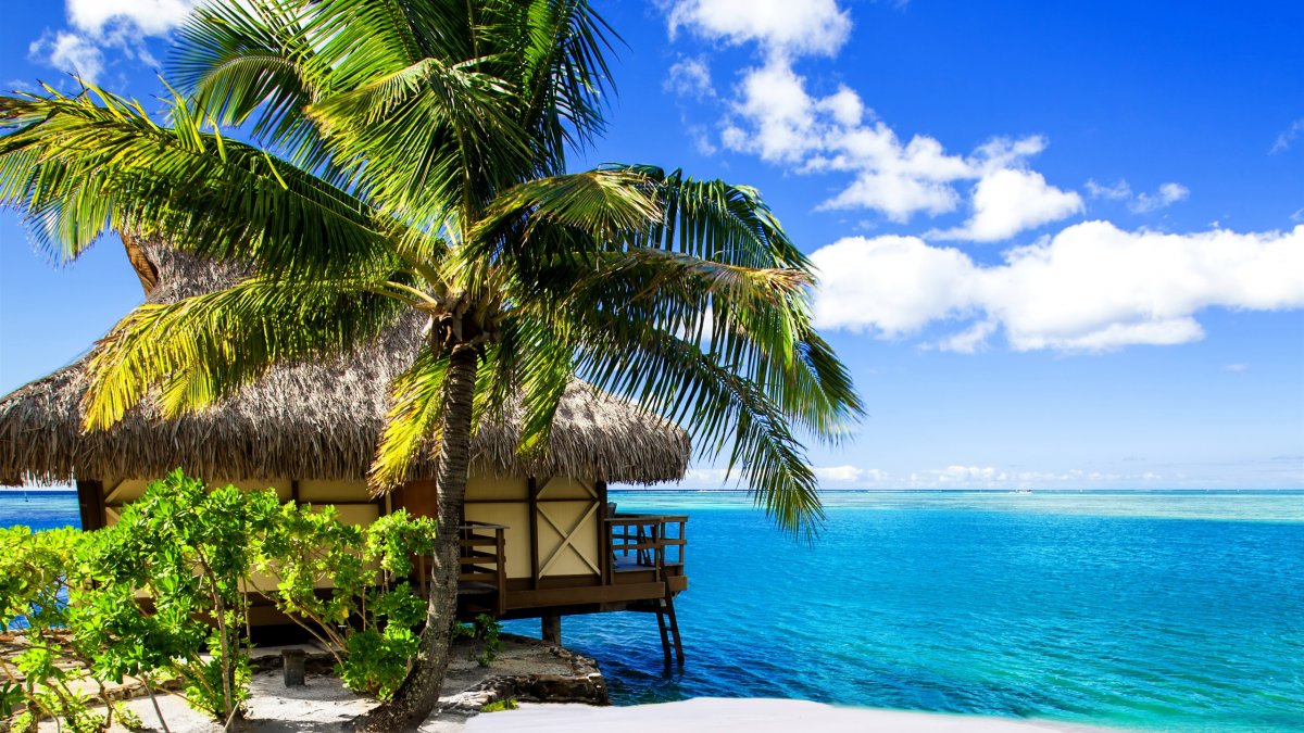 Пейзаж море