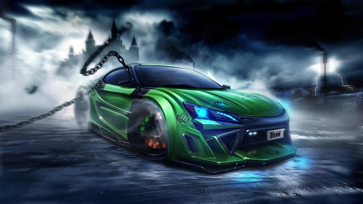 Спорткары арт