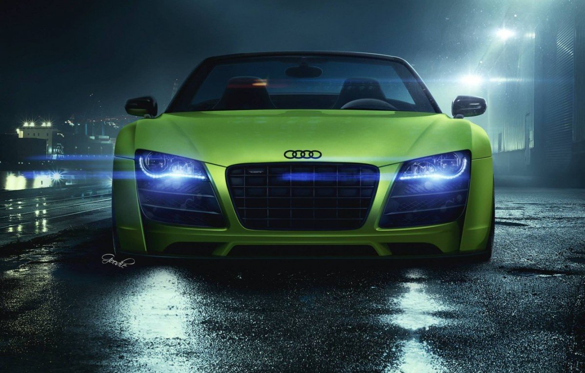 Audi r8 Neon