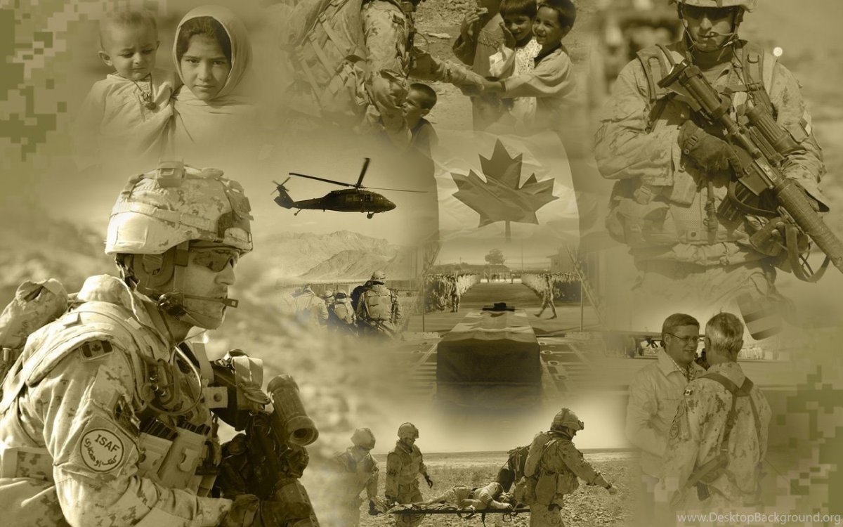 Фон на военную тему