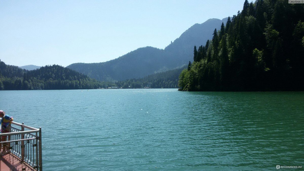 Озеро Рица Пицунда