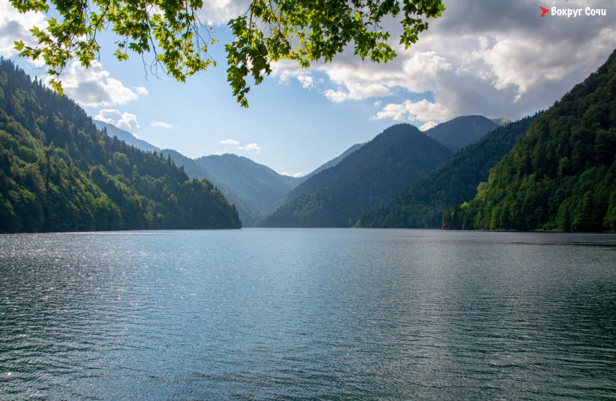 Озеро Рица Абхазия