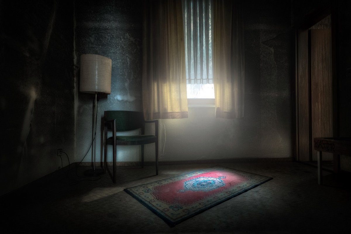 Размытый интерьер