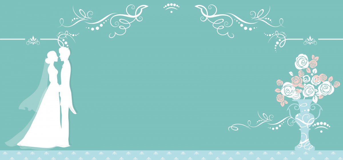 Голубой фон с узорами