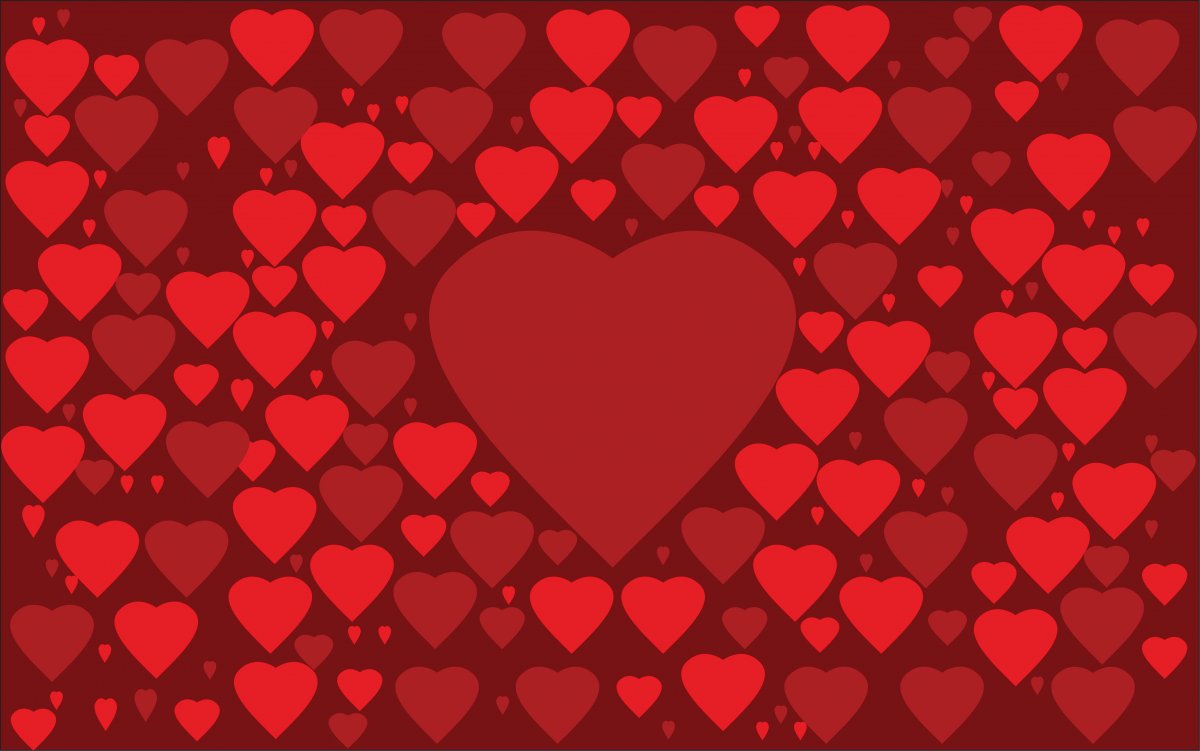 Фон сердечки