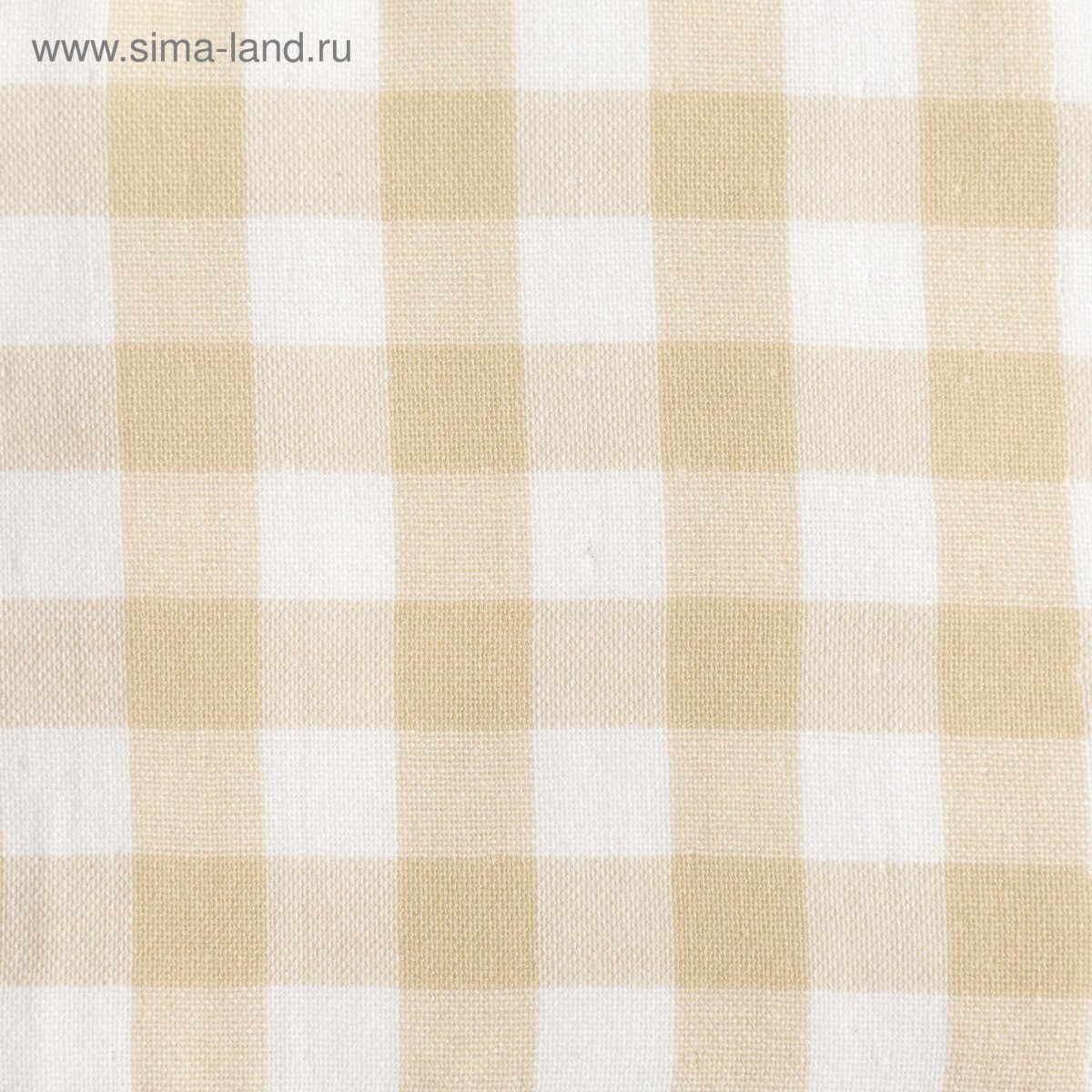 Бежево белая клетка