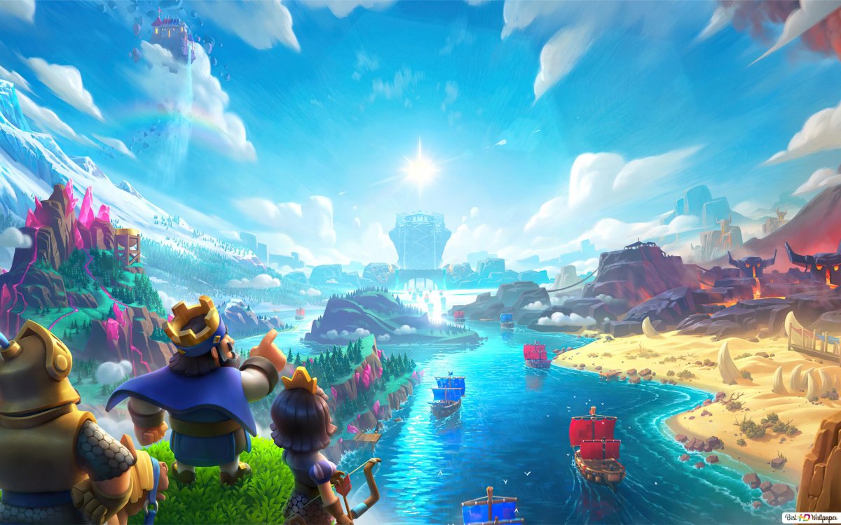 Обои клеш рояль на телефон