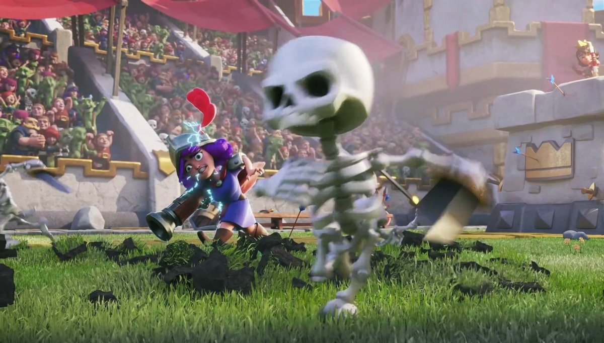 Фон из Clash Royale