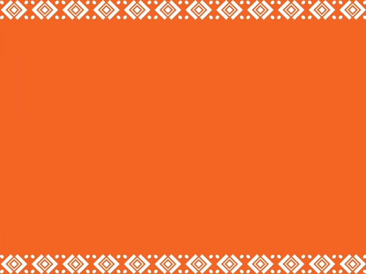 Голубой фон с казахским орнаментом